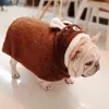 Dog Apparel Pet Cloak Windproof Hoodie Tear-resistant Puppy Warm Costume