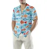 Chemises décontractées pour hommes drôle Aloha Tropical Floral Costume hawaïen hommes imprimé quotidien hauts mode rue t-shirt