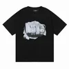 New Mens Trapstar T Shirt Manica corta Stampa Outfit Ciniglia T-shirt da donna Cotone London Streetwear Abbigliamento moda S-XL Anello bianco nero
