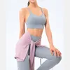 Vêtements de gymnastique KE veste de sport femme pansement châle double usage cache-hanche et amincissement formation de danse Anti-vide Yoga Fitness à l'extérieur