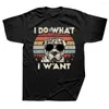 Herren-T-Shirts „I Do What Want“, lustiges Shar Pei, Vintage-Retro-Grafik, Baumwolle, Streetwear, kurzärmelig, Geburtstagsgeschenke, T-Shirt für Männer