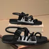 Fashion All-Match Sandals Men Summer Shoes Beach Cool Disual Disual Simple and Most Most Skid Outdoor Footwear 985