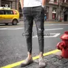 Jeans Masculino Jeans para Homens Harém Cintura Baixa Grunge Y2k Jeans Masculino Cowboy Corte Bota Original Empilhado Lavado Xs Macio Liso Calça Solta J230806