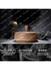 Bathroom Sink Faucets Chinese Retro Ceramic Table Basin Household Washbasin Wash Inter-Platform Single