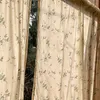Gordijn Nordic Vintage Kant Gordijnen Verduisterende Deur Slaapkamer Japanse Voile Korte Cortinas Para Ventanas Luxe Home Decor WZ50CL