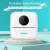 Stampante fotografica termica Mini Bluetooth senza fili Stampante per note tascabili per etichette da 57 mm per casa e ufficio Android iOS