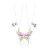 Pendant Necklaces Fashion Butterfly Necklace Magnetite BFF Friends Set Jewelry Pair