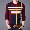 Hommes chandails marque de mode pour pull 2023 o-cou Slim Fit pulls tricoté laine hiver Style coréen décontracté hommes vêtements hommes