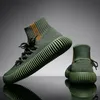 Boots Fujeak Fashion Men Sneakers Mesh Breathable Casual Shoes Mens Outdoor Sport Shoes Lightweight Vulcanize Shoes Walking Sock Boots 230804