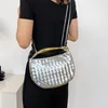 Evening Bags Luxury Design Fashion Handmade Knitting Weave Women Lady Crossbody Shoulder Bag Female Satchel Handbag Tote Purse Dinner 230804