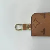 Fashion Designer keychain men and women bags hanging buckle classic brown Keychains car handmade leather pendant key chain Accessories