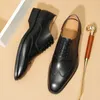s Real Men Dress Oxfords Quality Handmade Fashion Mixed Color Elegant New Genuine Leather Man Wedding Shoes Dre Oxford Fahion Shoe