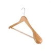 Hangers Wood Clothes Hanger Dormitory Hanging Closet Clothing Trousers Suit Hook