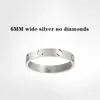 bague de bijoux de créateur bagues en diamant pour les femmes Marque Designer Anneaux Classique Couple Anneaux Fête De Fiançailles De Mariage Bijoux Pour Petite Amie Saint Valentin Cadeau