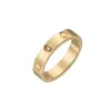 Högkvalitativ designer Gold Ring Nail Ring Fashion Diamond Jewelry Man Rings for Women Anniversary Gift