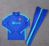 2023 Nouvelle version du joueur de Barcelone Survêtement de football Barca SET Combinaison d'entraînement pour garçons adultes 23 24 Survêtements pour hommes et enfants Camisetas ANSU FATI PEDRI LEWANDOWSKI