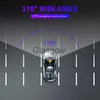 Araba DVRS Tam 1080p J16 Dash Cam CAR DVR Dash Kamera DVR Arka Görünüm Kamera Video Kaydedici Döngüsü Gece Görme Gsensor Geniş Açılı Dashcam X0804 X0804