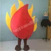 Vuxen Cartoonred Big Fire Mascot Costume Fancy Dress Wild Animal Clothing Halloween Xmas Parade Suits Outdoor Jumpsuit Anpassningsbar