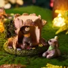 Oggetti decorativi Figurine Simpatiche decorazioni per la casa Piccoli animali Stanza in resina Ornamenti da scrivania Sculture e miniature Candela da giardino Aromaterapia 230807