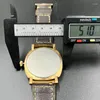 Orologi da polso Orologi Hoamage Cassa in bronzo Super Luminous Pointer /3600 Meccanico a carica manuale da uomo