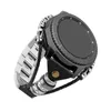 İzle Bantlar Deri El yapımı Paslanmaz Çelik Kayış Galaxy 46mm SM-R8050 Saat bandı yedek kayışlar bilezik band301i