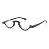 Solglasögonramar Elbru Style Anti Blue Light Reading Glasses Half Frame Presbyopia Eyeglasses High Definition SPECLES UNISEX 10 till 3 5 230807