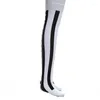 Party Supplies OEM Jester Clown Halloween Costume Sexy Stockings For Women Over Knee High Pantyhose