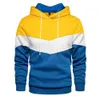 Мужские толстовок толстовок мужской флисовый свитер панель капюшона повседневная спортивная куртка свитера 230807