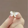 Pins Brooches Exquisite Butterfly Brooch Mini Opal Brooches for Women Fixed Clothes Accessories Anti-light Buckle Jewelry Corsage Pin HKD230807