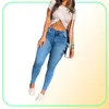 Jeans Woman High Waisted sexy Skinny Pant Streetwear 2022 Fashion Women Casual Pocket zipper Pencil Pants Denim Trousers6747623