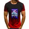 Agasalhos masculinos Defcon 25 camiseta sem etiqueta