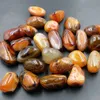 Objets décoratifs Figurines Naturel Agate Lisse Pierre Guérison Cristal Géode Spécimen Minéral Madagascar Artisanat Décor 230804