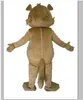 2024 Mascot Costumes Factory novo quente um pequeno esquilo marrom com uma boca pequena para adulto usar