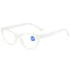 Sunglasses Cat Eye Reading Glasses Retro Beautiful Pattern Anti-blue Light HD Optical Eyeglasses For Men And Women