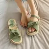 Tacon de 68 Internet Sandals Sandias Women Shoes Summer Fairy Style تحسين منصة طالب الموضة روماني Lady Sands Flat Shoe 230807 426