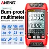 Multimeters ANENG SZ02 Smart Digital Multimeter 9999 Liczba prawdziwe RMS Auto Electrical Pojemność Miernik Temp Oporność Testerzy tranzystorowe 230804