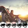 Cascos de motocicleta Casco de bicicleta Altamente protector Medio scooter Absorción de seguridad Modular Escudo facial para adultos