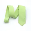 Bow Ties Lyl 6cm Solid Green Men Tiet Zestaw chusteczki Bowtie Groomsman Nucków ślubny