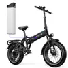 Spara Akku 21700 48V 20AH 960WH LITIUM Batteripaket för G-kraft T5 och nya T42 fällbara fettdäckelektriska cykel
