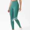 Taille haute couleur unie femmes pantalons de survêtement pantalons de Yoga vêtements de sport Leggings élastique Fitness dame ensemble collants complets entraînement