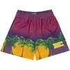 Shorts de créateur de mode hommes et femmes mode motif de cocotier plage hommes été rue shorts de sport décontractés