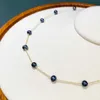 Cring Coco Damen-Halsketten-Set mit schwarzen Perlen, 2023, neues Design, Accessoires, Halsketten, hawaiianisches polynesisches Muttertagsgeschenk für Damen, L230704