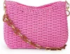 JBB paille tissé sacs pour femmes été plage sacs à main voyage bandoulière osier sacs à main Crochet épaule fourre-tout raphia vacances HKD230807