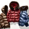 SPD 411M13 여자 다운 파카 파카 가을과 겨울 짧은 재킷 후드 따뜻한 큰 모피 칼라 다목적 코트