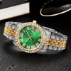 Montres-bracelets diamant hommes femmes montres montre en or dames montre-bracelet de luxe unisexe Bracelet montres femme horloge Relogio Feminino 230807