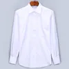 Camicie casual da uomo Gemelli francesi da uomo Camicie eleganti da lavoro Maniche lunghe Twill bianco blu Taglia asiatica M L XL XXL 3XL 4XL 5XL 6XL 230804