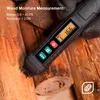 Fuktmätare Pentype Digital träfuktmätare LCD Display Pintype Timber Damp Detector Cement Cement Brick Moisture Meter For Wood 230804