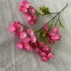 Flores artificiais para decoração de casa Flores falsas com haste longa para flores decorativas de casamento