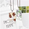 Pendentif Colliers 7 Chakra Arbre De Vie Quartz Collier Mticolor Femmes Arc-En-Pierre Naturelle En Cuir Corde Chaîne Pour Dames Mode Juif Dhzx8