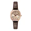 Zegarek damski Watche Wysokiej jakości projektant moda luksusowy kwarc-battery skórzany wodoodporny 23 mm zegarek